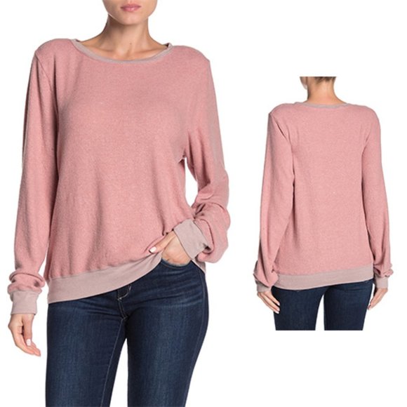 Wildfox Tops - WILDFOX Baggy Beach Jumper Womens Sweatshirt Small